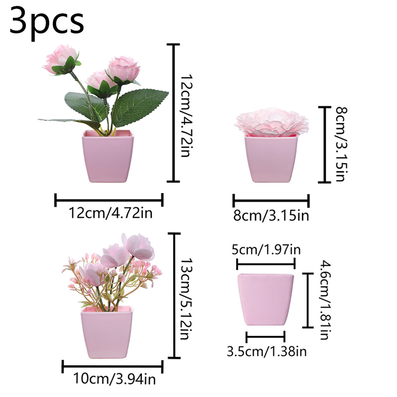(A set of 3PCS) Simulated Mini - Bonsai Garden Kit review and price