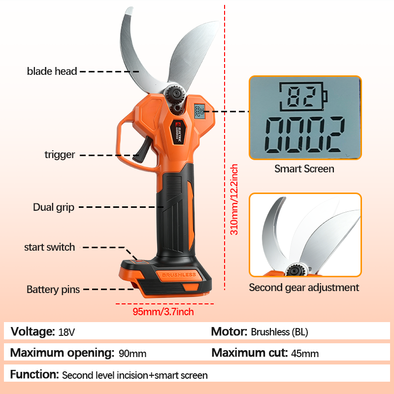 Electric Goddess Brushless 45m - Bonsai Garden Tools review and price