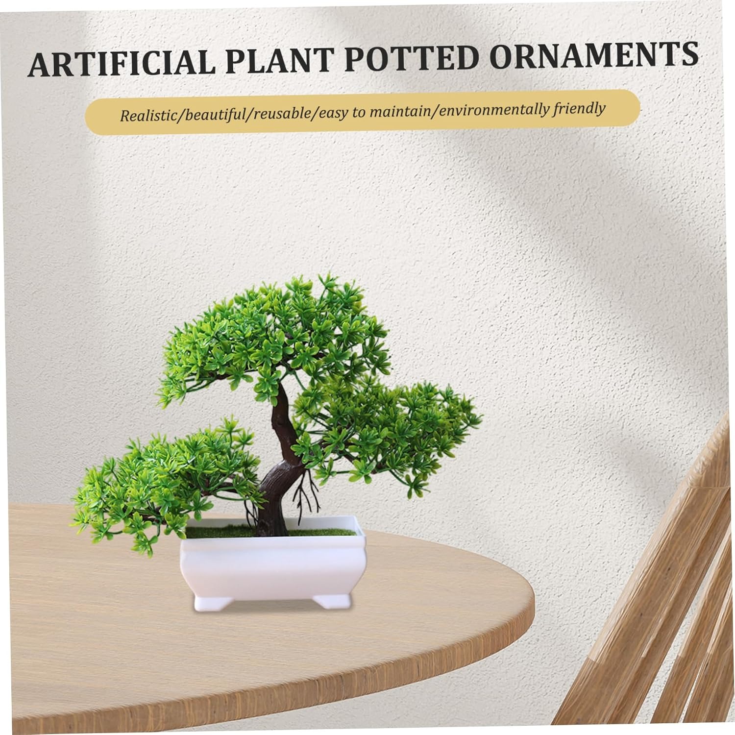 1/2Pcs Artificial Bonsai Tree  - Bonsai Garden Kit review and price